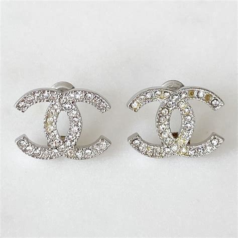 chanel earrings from china|genuine chanel earrings.